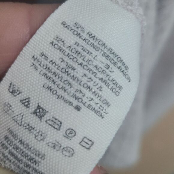 Free People Blush Pink Criss Cross Tunic Lightweight Sweater - Picture 5 of 7